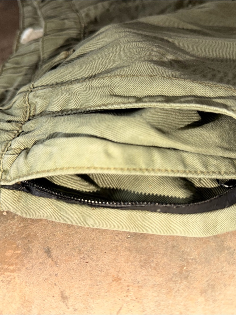 Elan 100% Tencel Olive Utility Cargo Jogger Pants Relaxed Fit M - Picture 3 of 13